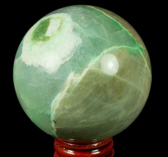 Polished Garnierite Sphere - Madagascar #78998